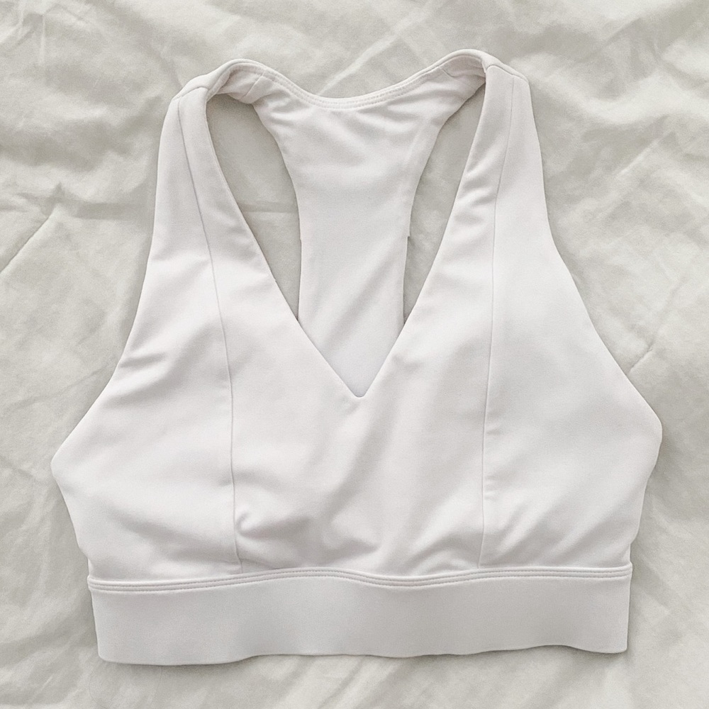 Fabletics XS White Sports Bra